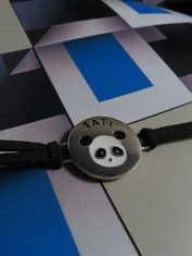 Pulsera Panda con Nombre (3)