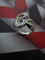 Anillo Serpiente con Zircon (2)