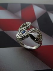 Anillo Serpiente con Zircon (3)